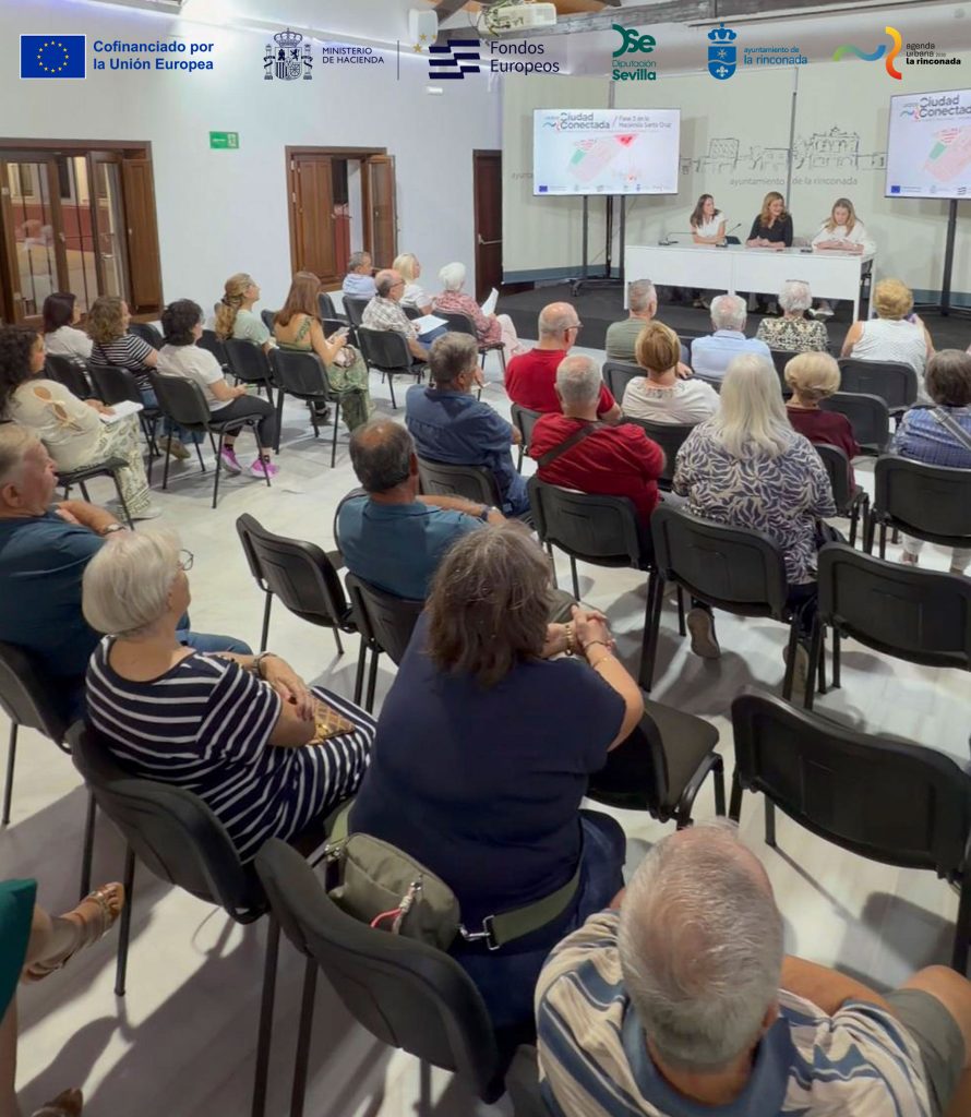 Hacienda Santa Cruz, participación ciudadana, EDIL, PAI, Ciudad Conectada, EDIL, fondos europeos.,